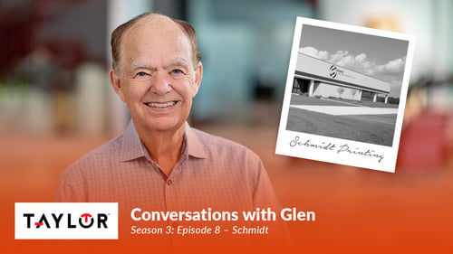 Featured image for article: Conversations with Glen Taylor: S3: E8 - Schmidt